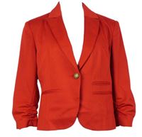 Dámské červené crop sako New look 