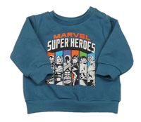 Tmavomodrá mikina s Avengers Marvel