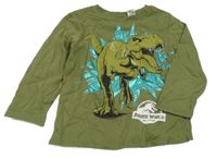 Khaki triko s dinem H&M