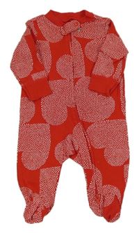 Červený bodkovaná ý overal Carter's