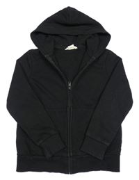Čierna prepínaci mikina s kapucňou H&M