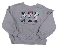 Starofialová mikina s Minnie H&M