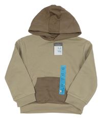 Nové - Béžovo-písková mikina s kapucí Primark
