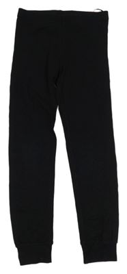 Čierne spodné nohavice