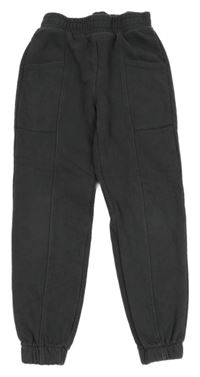 Tmavošedé tepláky Primark