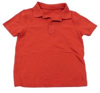 Červené polo tričko George