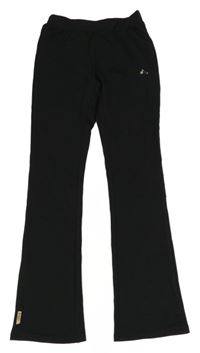 Černé flare kalhoty 