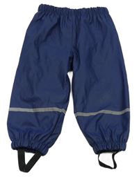 Tmavomodré vodeodolné nohavice Kiki&Koko