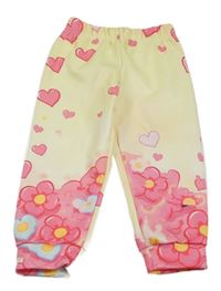 Citronové tepláky so srdiečkami