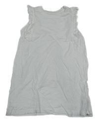 Biele tričko s volánikmi Dunnes