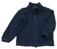 Tmavomodrá prepínaci fleecová funkčná mikina Mountain Warehouse