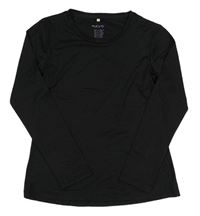 Čierne športové tričko H&M