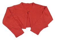 Červené svetrové bolerko
