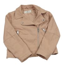 Starorůžový riflový jarní křivák H&M