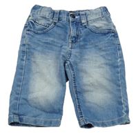 Svetlomodré capri šisované rifle Charles Vögele