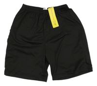 Nové - Čierne športové kraťasy Shein