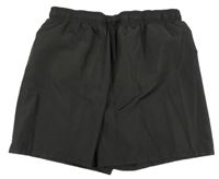 Černé šusťákové plážové kraťasy H&M