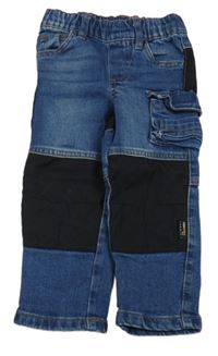 Modro-čierne rifle Lily & Dan