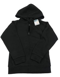 Nové - čierna vzorovaná prepínaci mikina s kapucňou PRIMARK