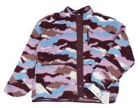 Nové - army huňatá bunda St. Bernard
