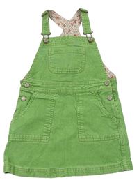 Zelená menšestrová sukňa s trakami Mini Boden