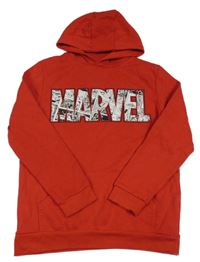Červená mikina s Avengers a kapucňou zn. Primark