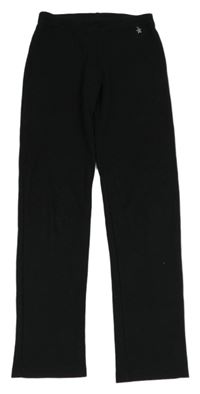 Čierne teplákové nohavice s přívěskem F&F