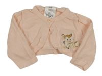 Ružové svetrové bolerko s Bambim Disney