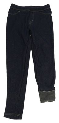 Tmavomodré zateplené tregíny C&A