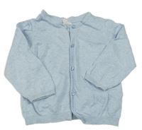 Svetlomodrý melírovaný prepínaci sveter H&M