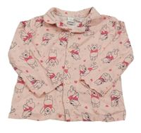 Růžová pyžamová košile s Púem LC Waikiki