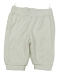 Smotanové zamatové tepláky C&A