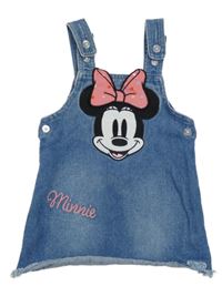 Modré rifľové na traké šaty s Minnie Primark