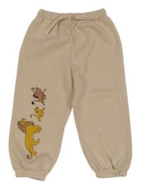 Béžové tepláky s Lvím kráľom H&M