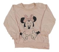 Ružová ľahká mikina s Minnie
