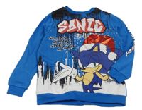 Modrá mikina so Sonicem George