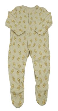Béžový overal s Púem Primark