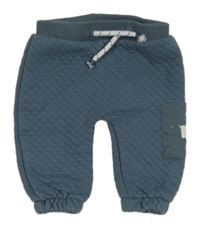 Šedomodré prešívané tepláky Dopodopo