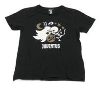 Čierne tričko s kostrou a duchem