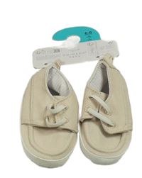 Nové - světlebéžové plátěné capáčky Primark