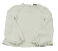 Biele mačkané tričko Matalan