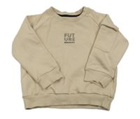 Béžová mikina s nápisom F&F