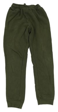 Khaki slim tepláky Next