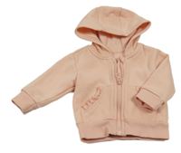 Ružová prepínaci mikina s kapucňou Primark