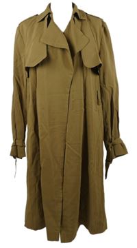 Dámský hnědý kabátový cardigán Massimo Dutti 