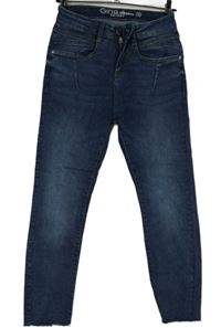 Dámské tmavomodré skinny rifle Gina 