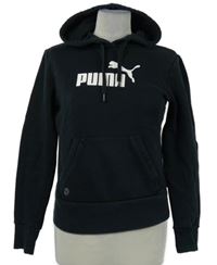 Dámská černá mikina s logem a kapucí Puma