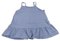 Svetlomodrý crop top George
