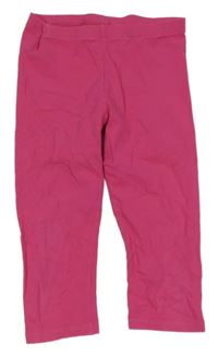 Tmavoružové capri legíny George