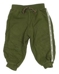 Khaki tepláky s nápisy George